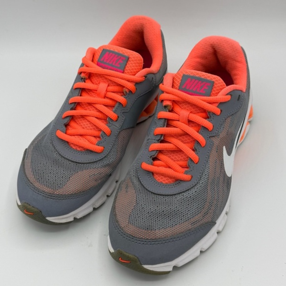 Nike Womens Reax Run 9 653612-002 Gray Running Shoes Sneakers Size 6.5